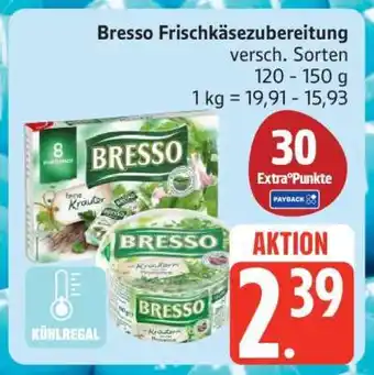 Edeka Bresso Frischkäsezubereitung Angebot