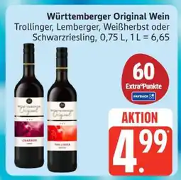 Edeka Württemberg Original Wein Angebot
