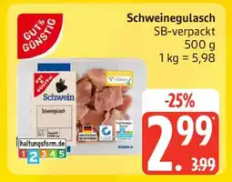 Edeka Schweinegulasch Angebot