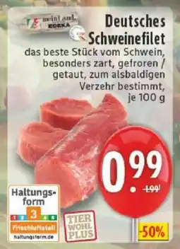 Edeka Deutsches Schweinefilet Angebot