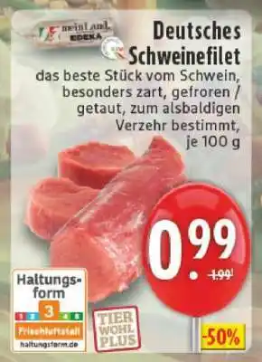 Edeka Deutsches Schweinefilet Angebot