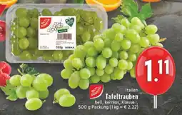 Edeka Italien Tafeltrauben Angebot