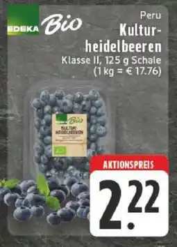 Edeka EDEKA Bio Kulturheidelbeeren Angebot