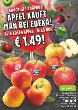 Edeka Tafeläpfel Angebot