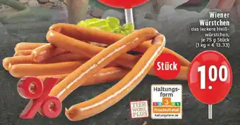 Edeka Wiener Würstchen Angebot