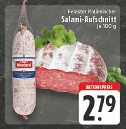 Edeka Feinster italienischer Salami-Aufschnitt Angebot