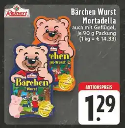Edeka Bärchen Wurst Mortadella Angebot
