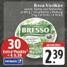Edeka Bresso Frischkäse Angebot