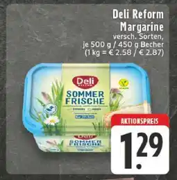 Edeka DELI REFORM Margarine Angebot