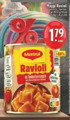 Edeka Maggi Ravioli Angebot