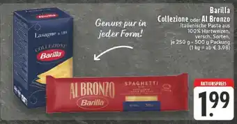Edeka Barilla Collezione oder Al Bronzo Angebot