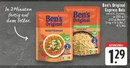 Edeka Ben’s Original Express Reis Angebot