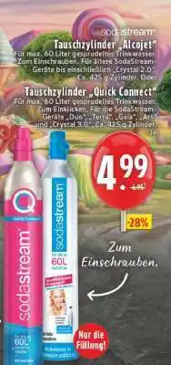 Edeka Sodastream Tauschzylinder Angebot