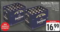 Edeka Benediktiner Weißbier Angebot