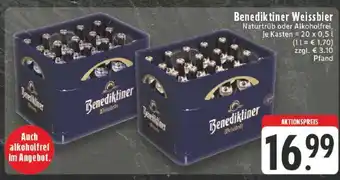 Edeka Benediktiner Weißbier Angebot