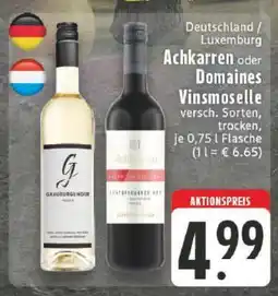 Edeka Achkarren oder Domaines Vinsmoselle Angebot