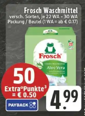 Edeka Frosch Waschmittel Angebot