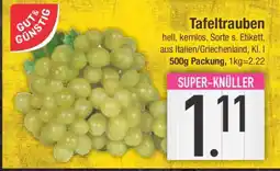 Edeka Tafeltrauben Angebot