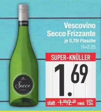 Edeka Vescovino Secco Frizzante Angebot