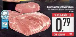 Edeka Bayerischer Schweinehals Angebot