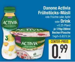 Edeka Danone Activia Frühstücks-Müsli Angebot