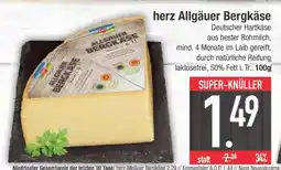 Edeka herz Allgäuer Bergkäse Angebot