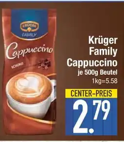Edeka KRÜGER Family-Cappuccino Angebot