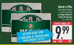 Edeka Beck's Pils Angebot