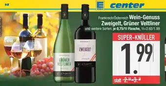 Edeka Wein-Genuss Zweigelt, Grüner Veltliner Angebot