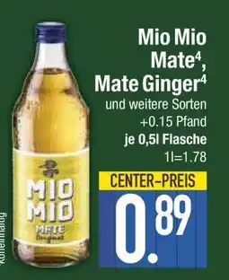 Edeka Mio Mio Mate, Mate Ginger Angebot