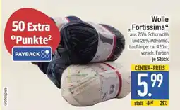 Edeka Wolle 'Fortissima' Angebot