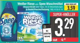 Edeka Weiße Riese oder Spee Waschmittel Angebot