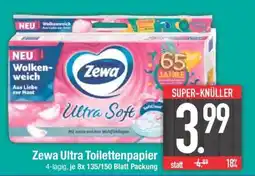 Edeka Zewa Ultra Toilettenpapier Angebot