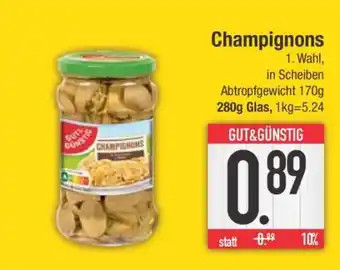 Edeka Champignons Angebot
