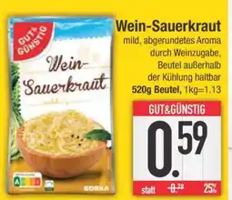 Edeka Wein- Sauerkraut Angebot