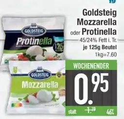 Edeka Goldsteig Mozzarella oder Protinella Angebot