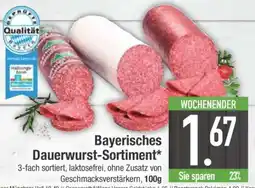Edeka Bayerisches Dauerwurst-Sortiment Angebot