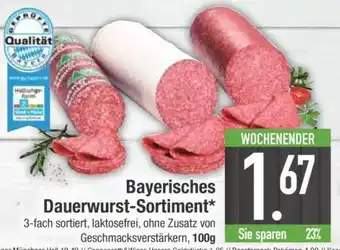 Edeka Bayerisches Dauerwurst-Sortiment Angebot
