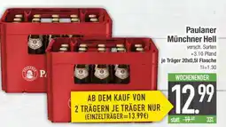 Edeka Paulaner Münchner Hell Angebot