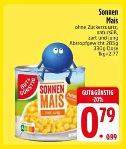 Edeka Sonnen-Mais Angebot
