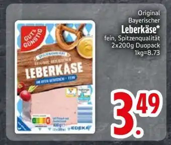 Edeka Original Bayerischer Leberkäse Angebot