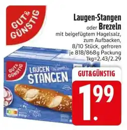 Edeka Laugen-Stangen oder Brezeln Angebot