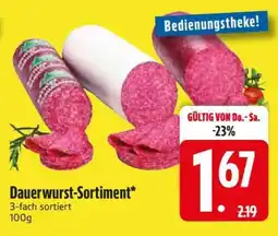 Edeka Dauerwurst-Sortiment Angebot