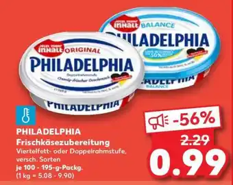 Kaufland PHILADELPHIA Frischkäsezubereitung Angebot