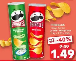 Kaufland Pringles Versch. Sorten Angebot