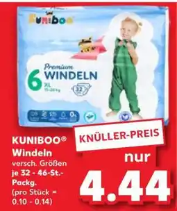 Kaufland KUNIBOO Windeln Angebot