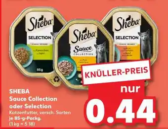 Kaufland SHEBA Sauce Collection oder Selection Angebot