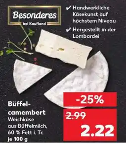 Kaufland Büffelcamembert Angebot