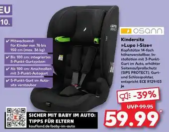 Kaufland Kindersitz Lupo i-Size Angebot