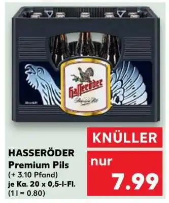 Kaufland HASSERÖDER Premium Pils Angebot